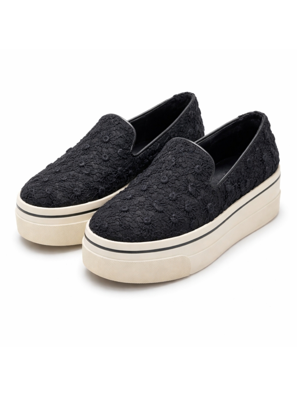 STELLA MCCARTNEY | Floral Embroidered Binx Slip On Sneakers